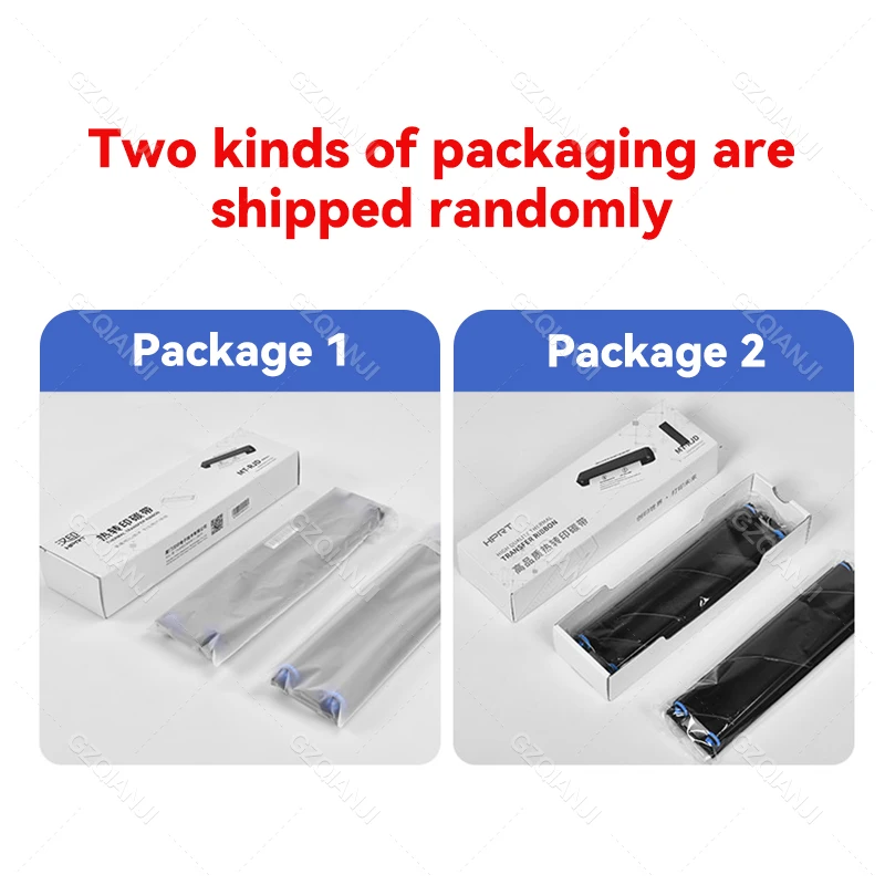 HPRT A4 Printer Ribbon Thermal Transfer Ribbon Print Normal A40 Paper 2 Rolls/Box For MT800 - 5