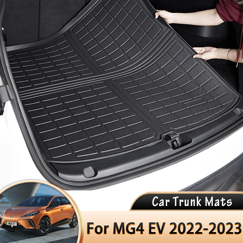forMG44EVMulanEH3220222023CarRearTrunkMatWaterproof