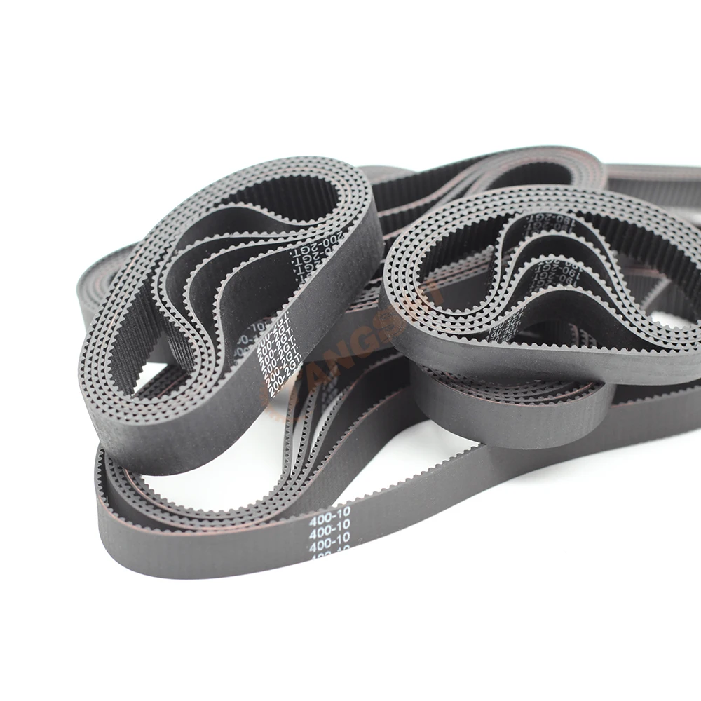 2GT 2MGT 고무 폐쇄 루프 타이밍 벨트 폭 6/10mm GT2 동기 벨트 길이 52 56 66 70 72 74 76 78 80 82 84 86 90 92 94mm