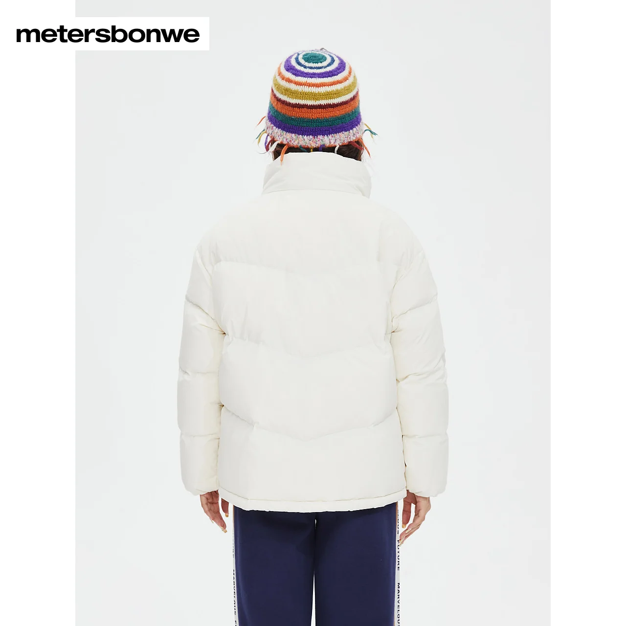 Metersbonwe Down Jacket Women Winter New Fashion Coat Ladies Outerwear Hight Quality Brand Tops