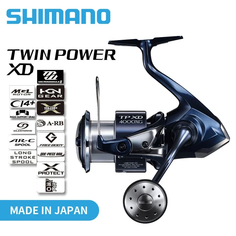 2021 NEW Original SHIMANO TWINPOWER XD C3000HG 4000PG C5000XG