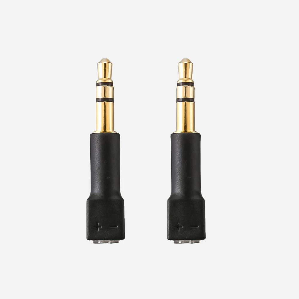 ヘッドホン用変換ピン,1ペア,3.5mm〜mmcxアダプター/0.78mm,m1