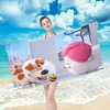 Towel towel pattern beach towel, quick drying and absorbent, The fabric is made of cotton and does not The Secret Life of Pets 6