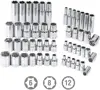 450-Piece Drive Socket Set 1/2" 1/4" 3/8", CR-V Metric and Imperial with Quick-Release Ratchet Wrench, Spanners, Bits Se 3