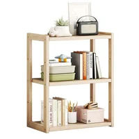 2/3 Layer Desktop Magazines Books Storage Storage Shelves Book Display Shelf StandHolder Desk Organizer Bookshelf Bookend 1