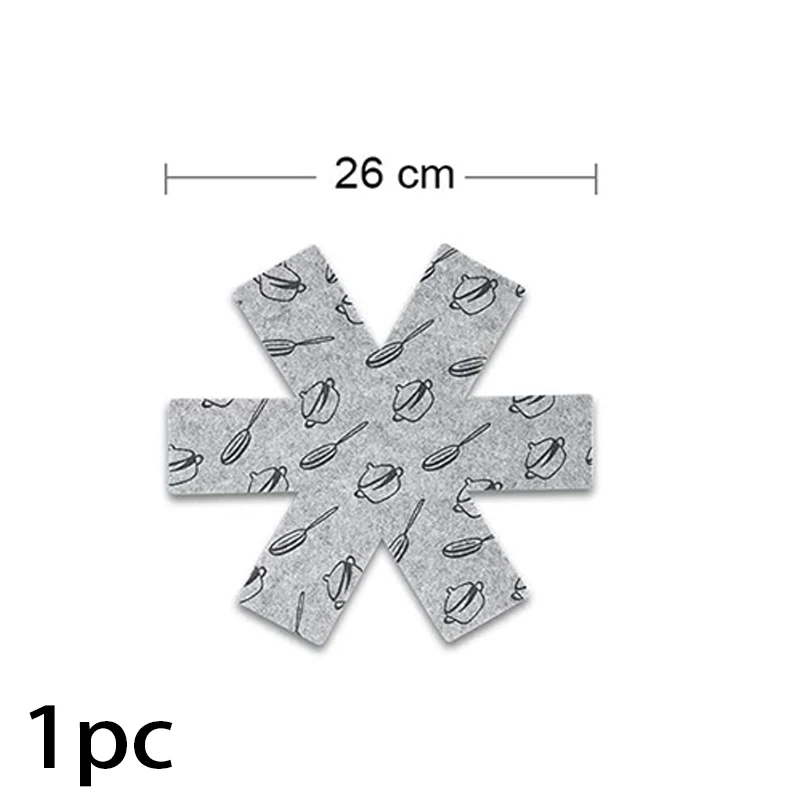 Non-Stick Cookware Surface Protector Pads - Prevents Scratching and Heat Insulation
