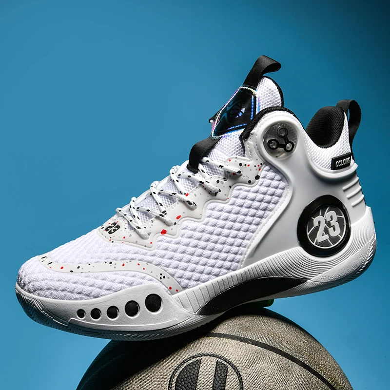

High-quality net surface breathable basketball shoes youth basketball shoes outdoor hiking sneakers