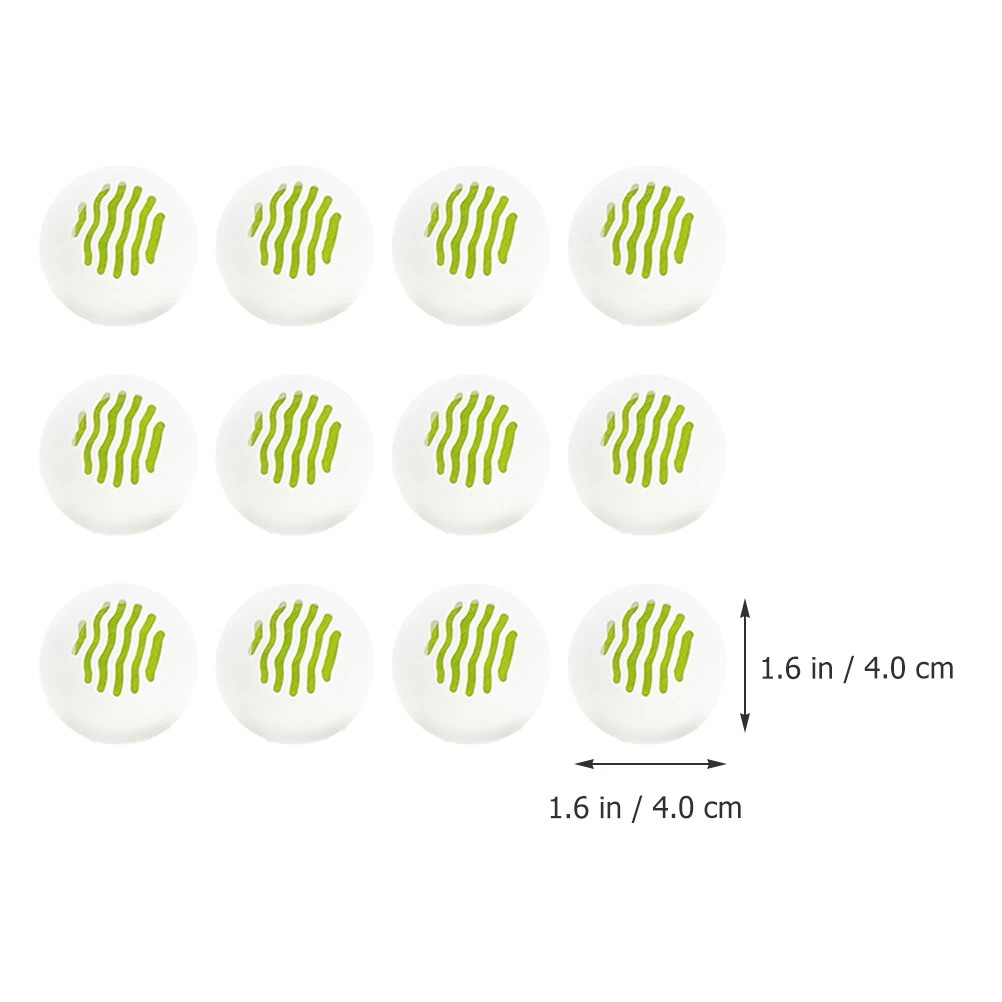 Shoe Deodorant Balls 12pcs Sneaker Shoe Deodorizer Odor Eliminator PP Smelly Shoes Odor Remover Freshener Balls 4cm