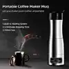 Electric Tea Coffee Machine Portable Coffee Maker for Car Travel Coffee Machine with 12V 24V Cigarette Lighter 1