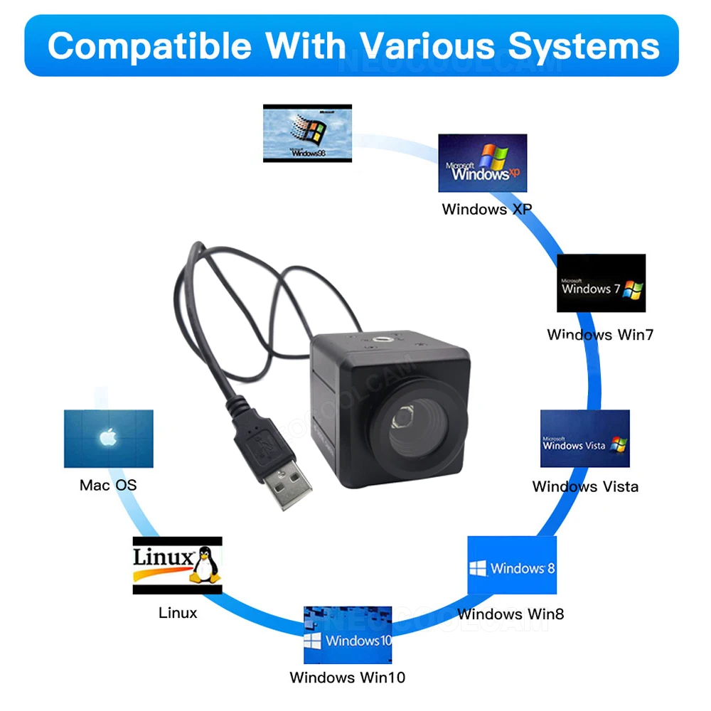 webcam industrielle mini capteur plug and pour numérisation de documents