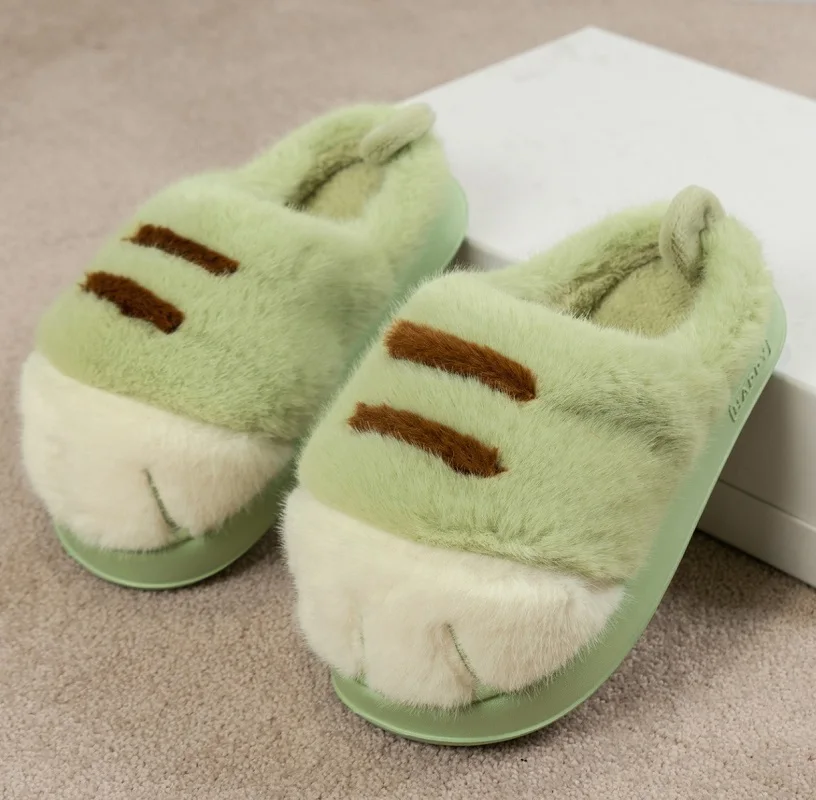 جديد زغب محبوب القط النعال المرأة جميل كيتي باو ال...