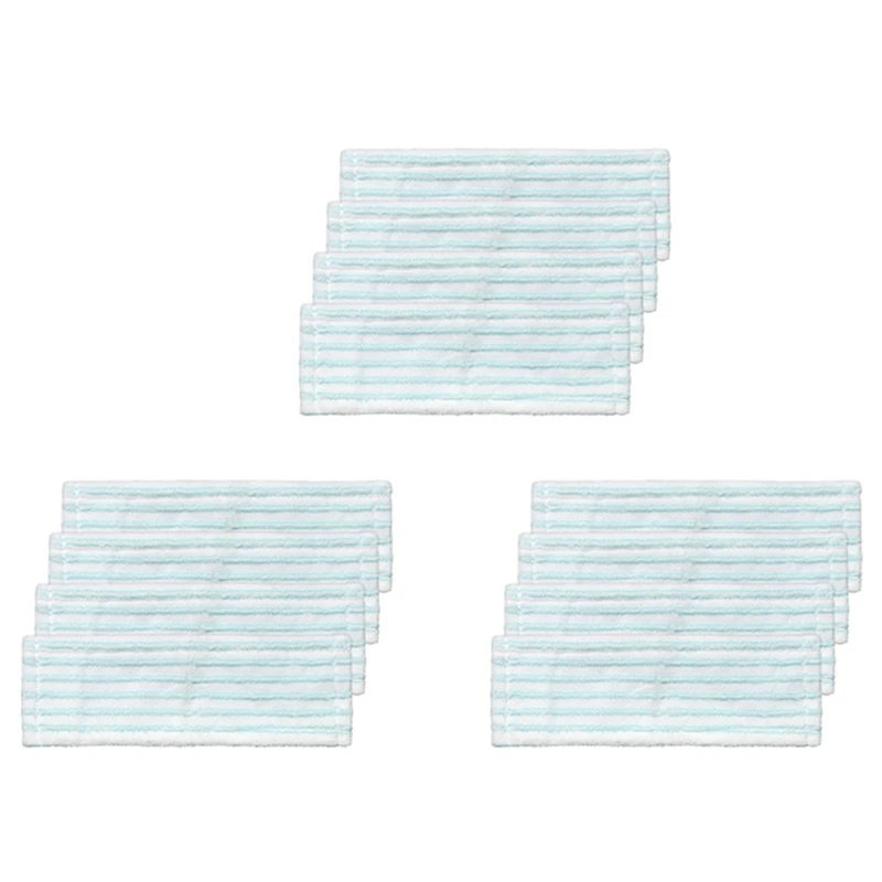 12 Pezzi Per Leifheit Home Floor Tile Mop Panno Tampone Di Pulizia Di Ricambio Per Forniture Per La Pulizia Dei Pavimenti