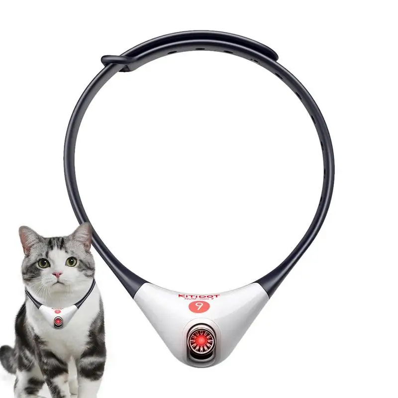 

Interactive Cat Toy With LED Lights Wearable Electric Smart Amusing Collar Soft Electric Smart Collar Pet Exercise Toy For Small