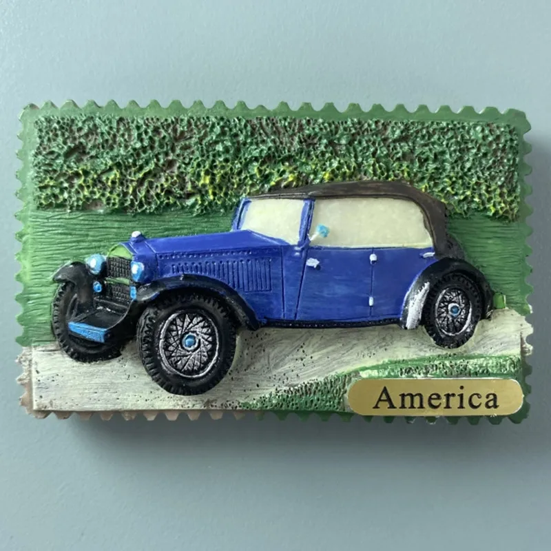 North America USA Fridge Magnets Tourism Souvenir Refrigerator Magnetic Sticker Collection Handicraft Gift