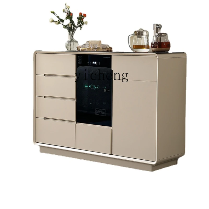 

Zk Bar Machine Household Automatic with Disinfection Sideboard Cabinet Intelligent All-in-One Cabinet Modern Light Luxury