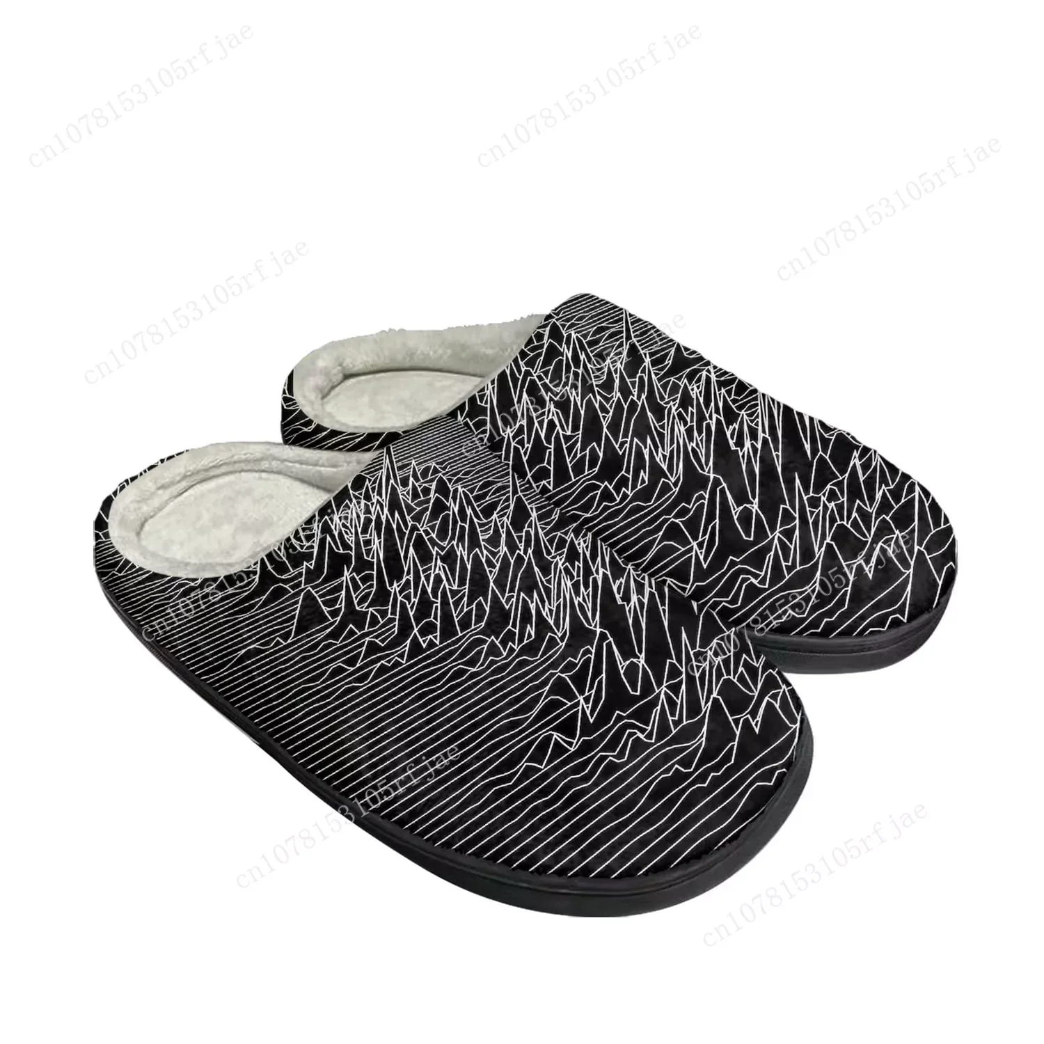Joy Division Rock Band Home Cotton Custom Slippers Mens Womens Sandals Plush Bedroom Casual Keep Warm Shoes Thermal Slipper