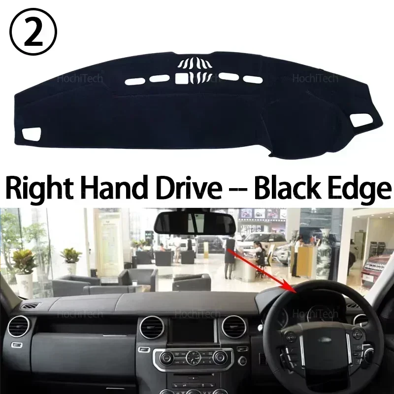 Auto Armaturenbrett Abdeckung Vermeiden Licht Pad Instrument Panel Matte Fall Teppiche für Land Rover Discovery 3 4 2005-2016 LR3 LR4 – Detail 10