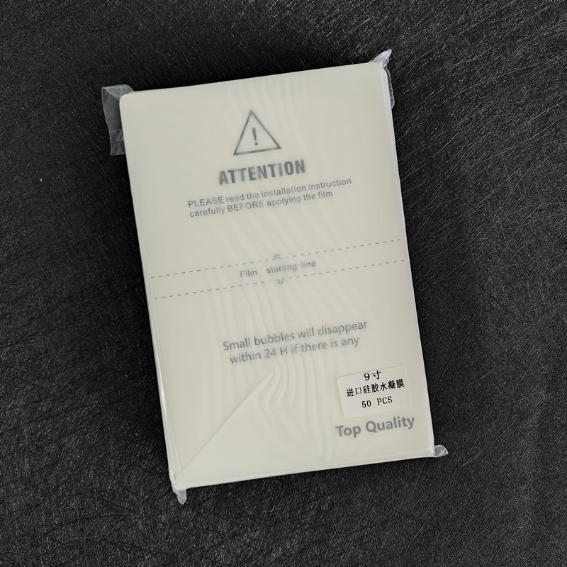 50pcs HD Hydrogel Film For All Phone Protective Film Cutting Machine Top Quality Better Repare Soft TPU LCD Screen Protector