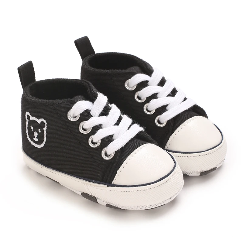 Frühlings- und Herbststil, 0–1 Jahre alt, mehrfarbige Segeltuchschuhe, Baby-Wanderschuhe, Babyschuhe, rutschfeste Schuhe mit weichen Sohlen – Detail 23