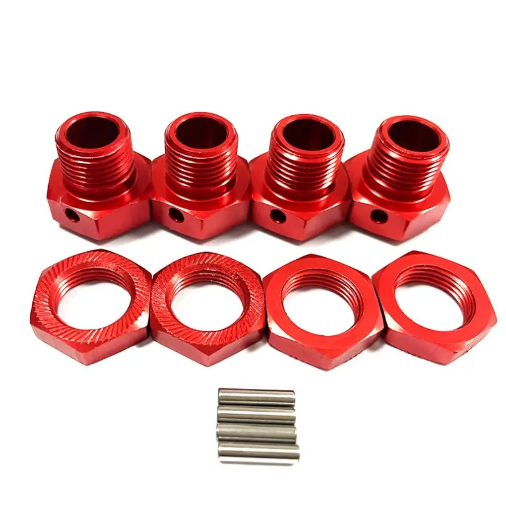 

RCGOFOLLOW Aluminum Alloy Wheel Hex Mount RC Upgrade Part Adapter For 1 7 ARRMA 6S RC Car Part RC Car Accessories