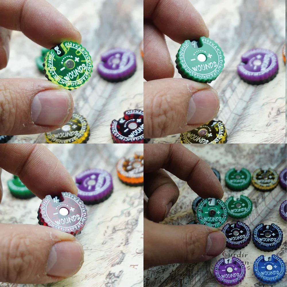 Wound Tracker 20mm Wounds Tracker 1set