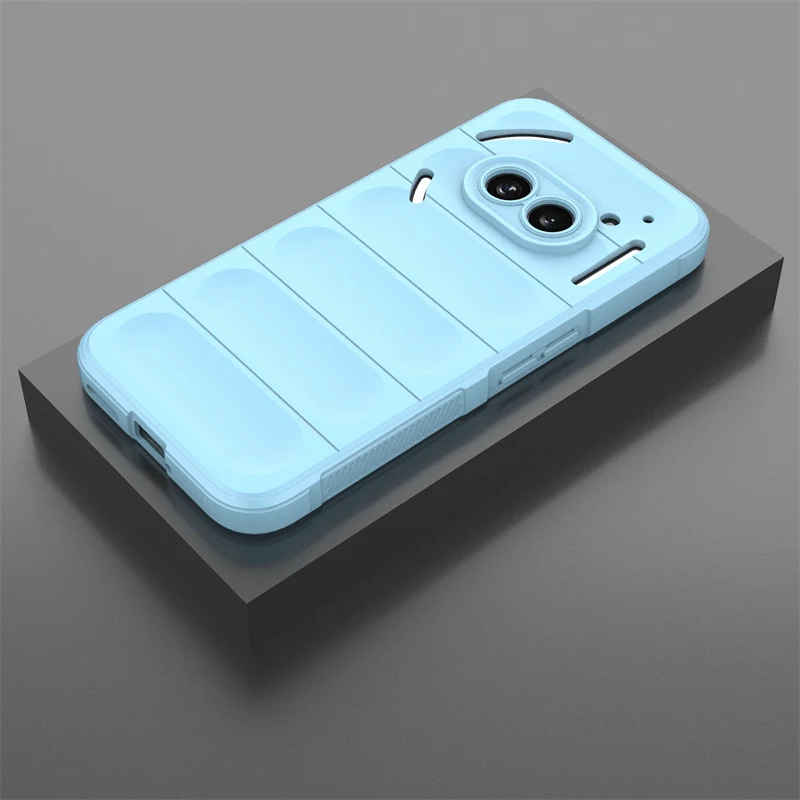 Shockproof Silicone Rubber Phone Back Case Cover