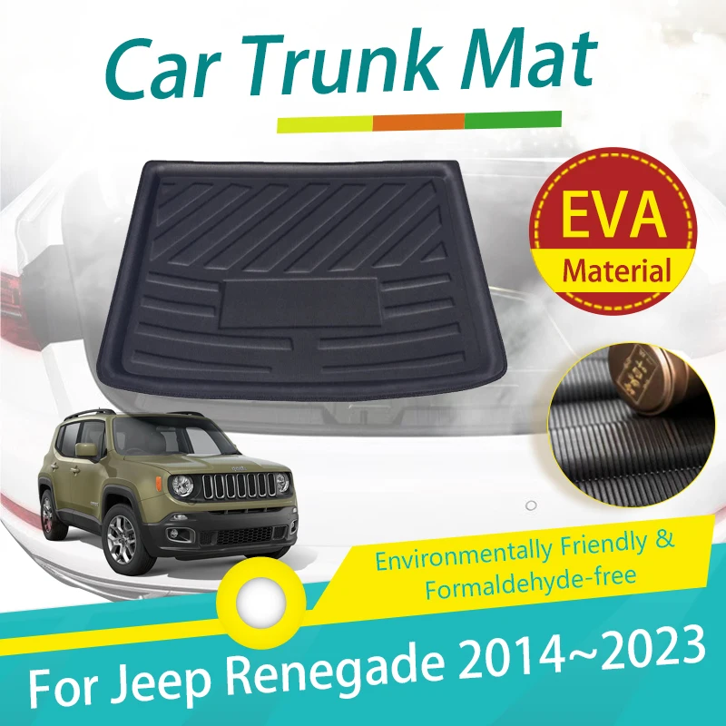 CarTrunkMatsForJeepRenegade201420232022WaterproofCoverBoot