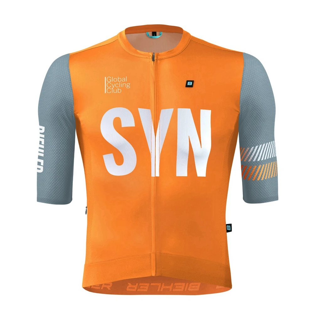 SYNDICATE PRO JERSEY JUICY BLUE SYN Team Race Bicycle Clothing Summer Short Sleeve Cycling Shirts MTB Road bike Jersey 4