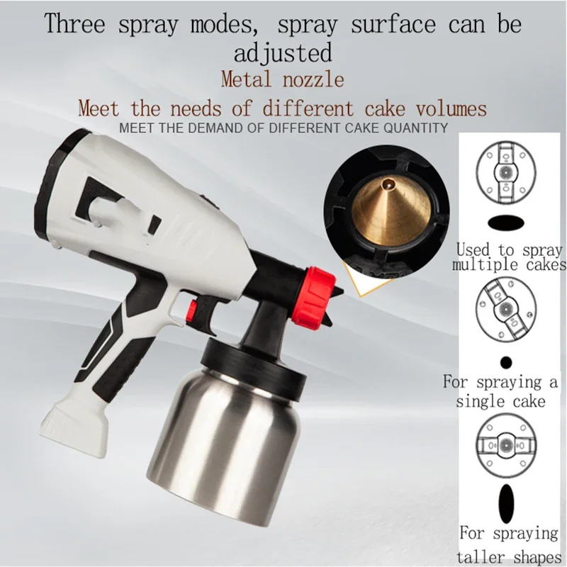 600w Handmade Dessert Chocolate Sandblasting Machine Cake Decoration Pastry Sandblasting Machine Baking Tools