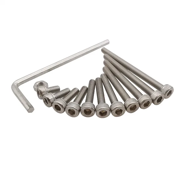 10 PZ M3 M4 M5 M6 M8 M10 Ottone Esagonale Esagono Incassato Ve Di Rame A Brugola Tazza Punto Grub Ve Set Bullone Ve Di Fissaggio - Foto 8