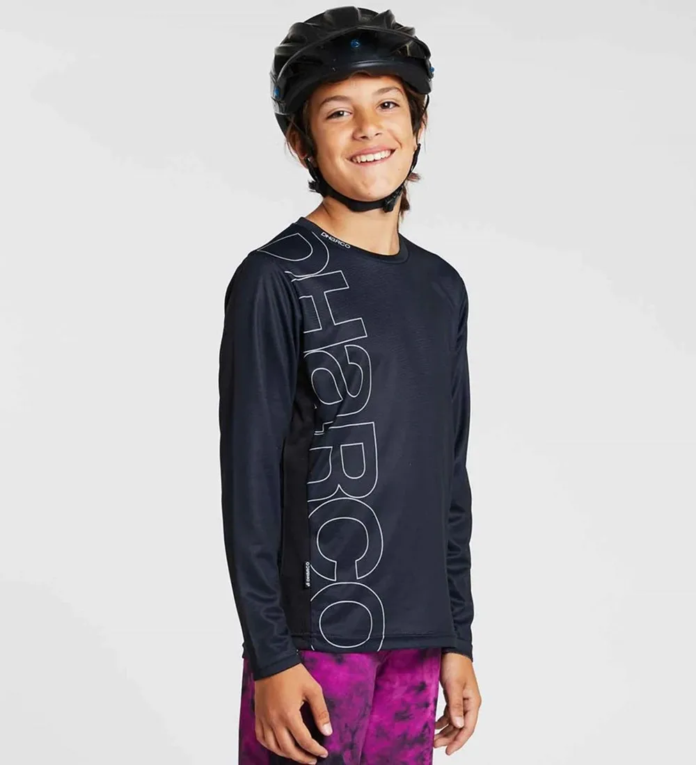 Camisetas de MTB para jóvenes Camiseta Stealth Gravity Camiseta unisex para niños para bicicleta de montaña Camiseta divertida con gráficos para carreras DH y todoterreno Camiseta de secado rápido par