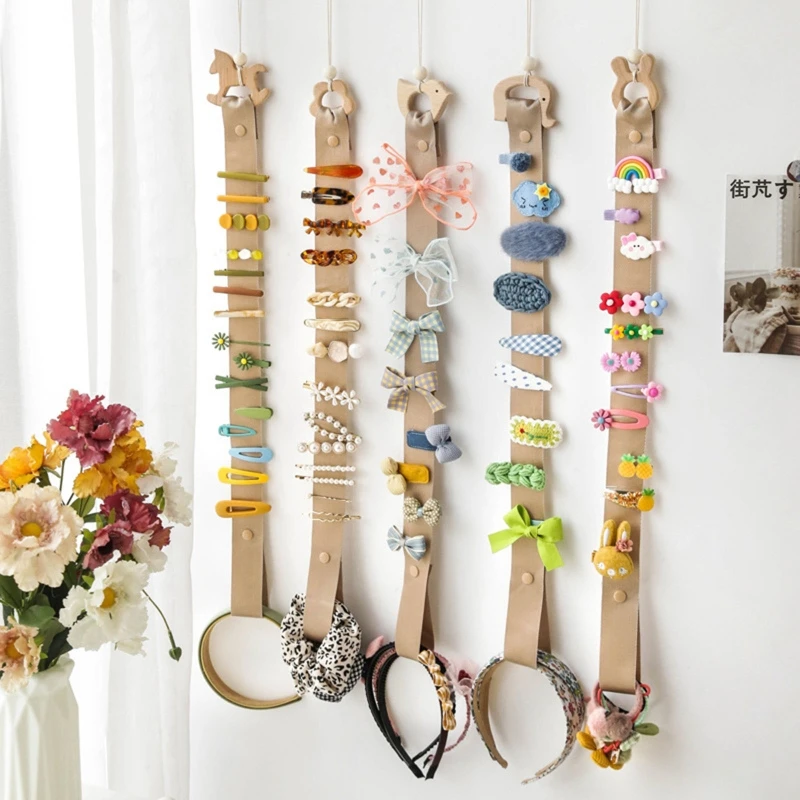 

Children Girls Hairband Hairpin Display Storage Hanger Kids Barrettes Hairpin Holder Hanging Home Wall DropShipping