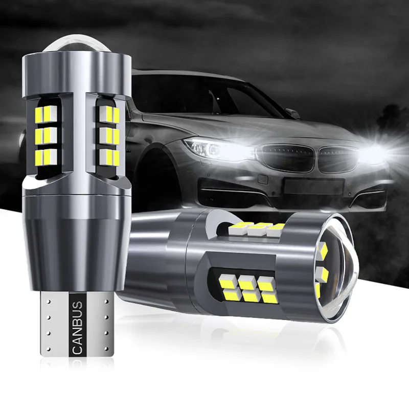 T15 W16W WY16W Super Bright 1600Lm LED Bulbs Canbus No Error Car Backup ...