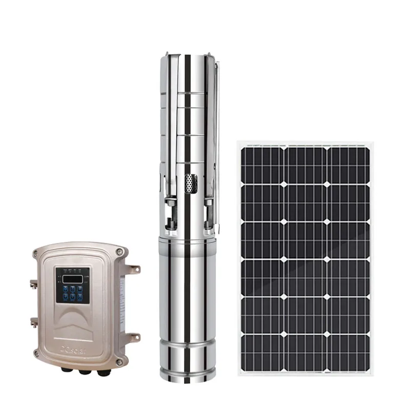 

HOP 4SP2-23 solar water pump system Good Quality Solar AC Pump power submersible for irrigation