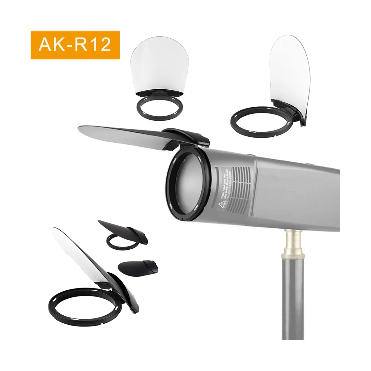 

Круглая головка для вспышки R12 Bounce Card для H200R V1 Flash Series