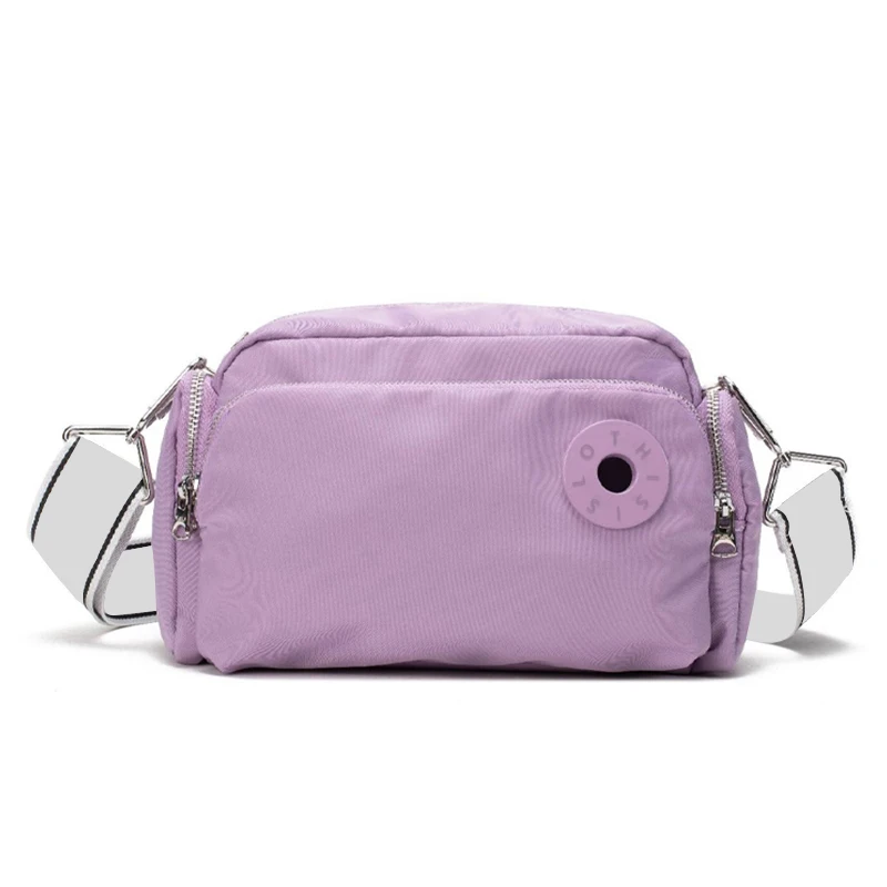 Bolso De Hombro De Nailon Para Mujer – Espacioso, Con Diseño Casual – Ideal Para Trabajo, Estudio O Viaje, Tamaño 36x15x30 Cm