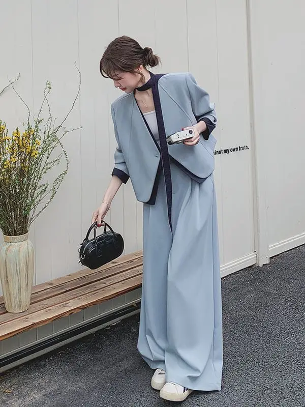 Two-piece Suit for Women's Spring and Autumn 2025 Korean Casual Suit