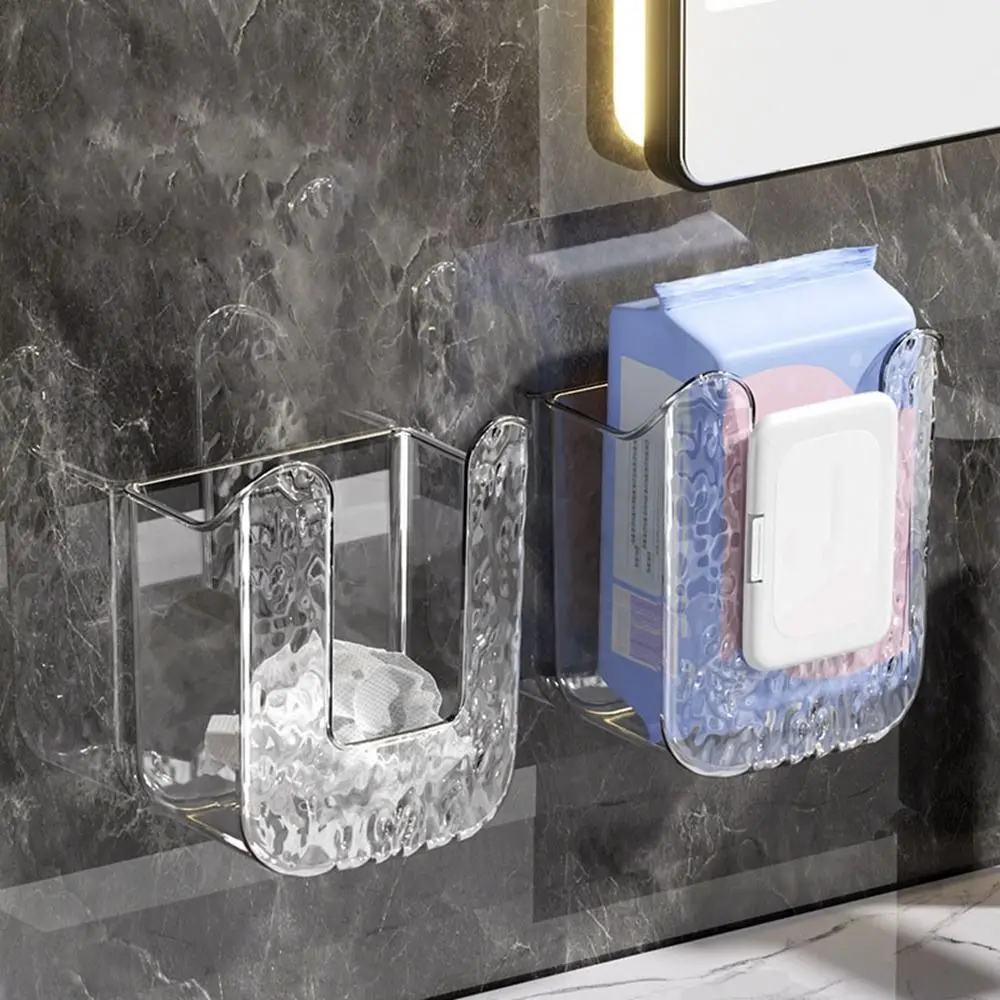 Wall Mounted Tissue Box Paper Towel Holder for Kitchen Office Napkin Container Baby Wipes Paper Storage Box Tissue Box Holder