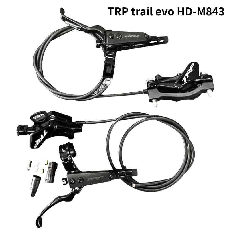 New TRP Trail Evo HD-M843 4-Piston Bike Disc Brake - Professional