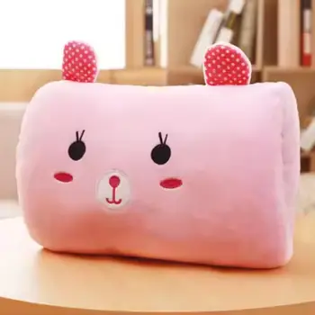 Pink Bear Plush Pillow 1