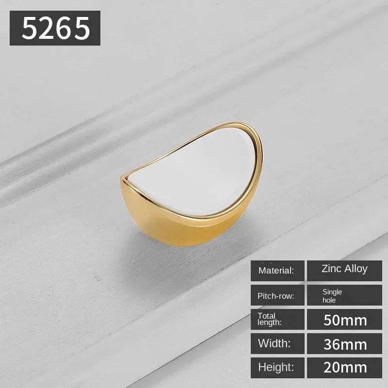 5265-S-Gold White