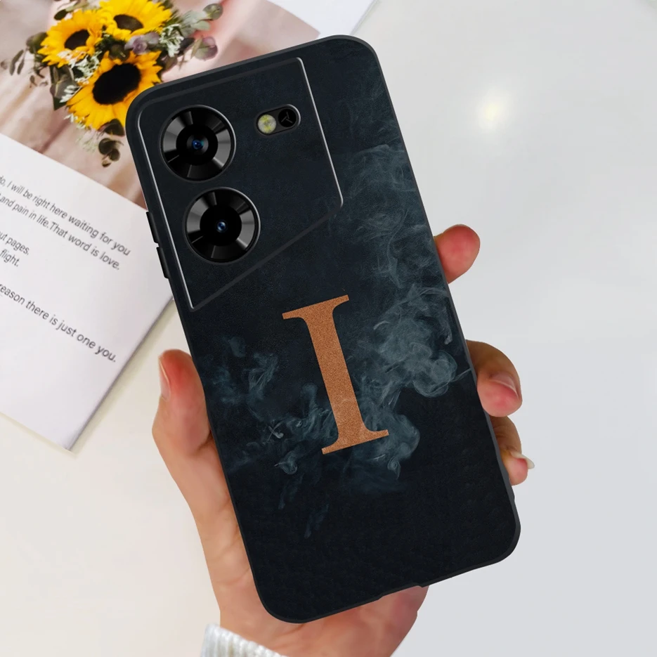 Enhanced Shockproof Soft Silicone Phone Case with New Letters Design