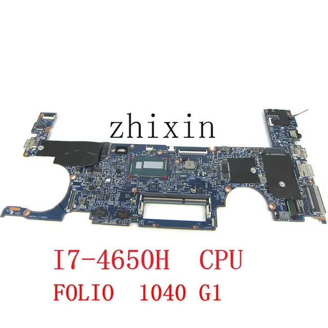 yourui for HP EliteBook Folio 1040 G1 Laptop Motherboard with i5-4300U CPU DDR3 with graphic card 48.4LU01.021 NoteBook PC 1