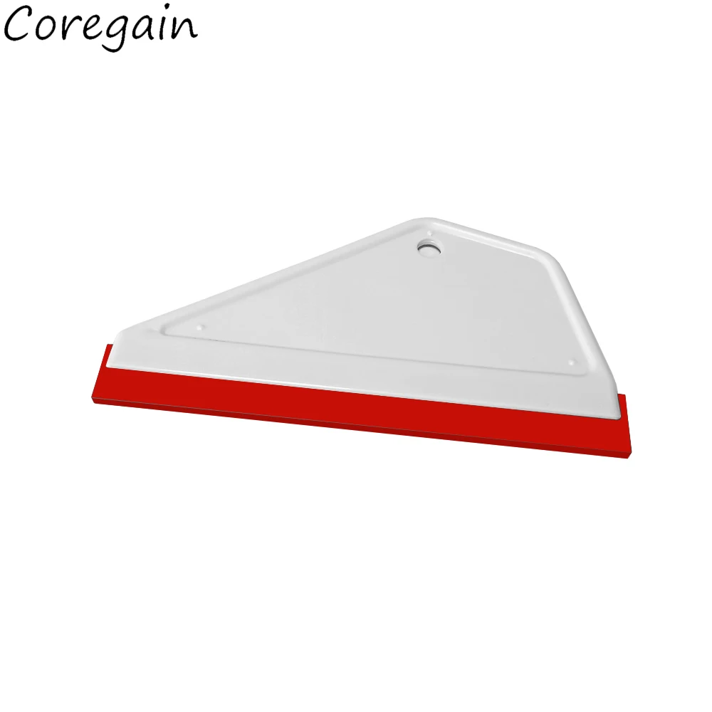 2Pcs Glass Scraper Car Window Side Wiper Swiper Window Tint Tools Water Blade Water Removal Silicone Squeegee Film Install