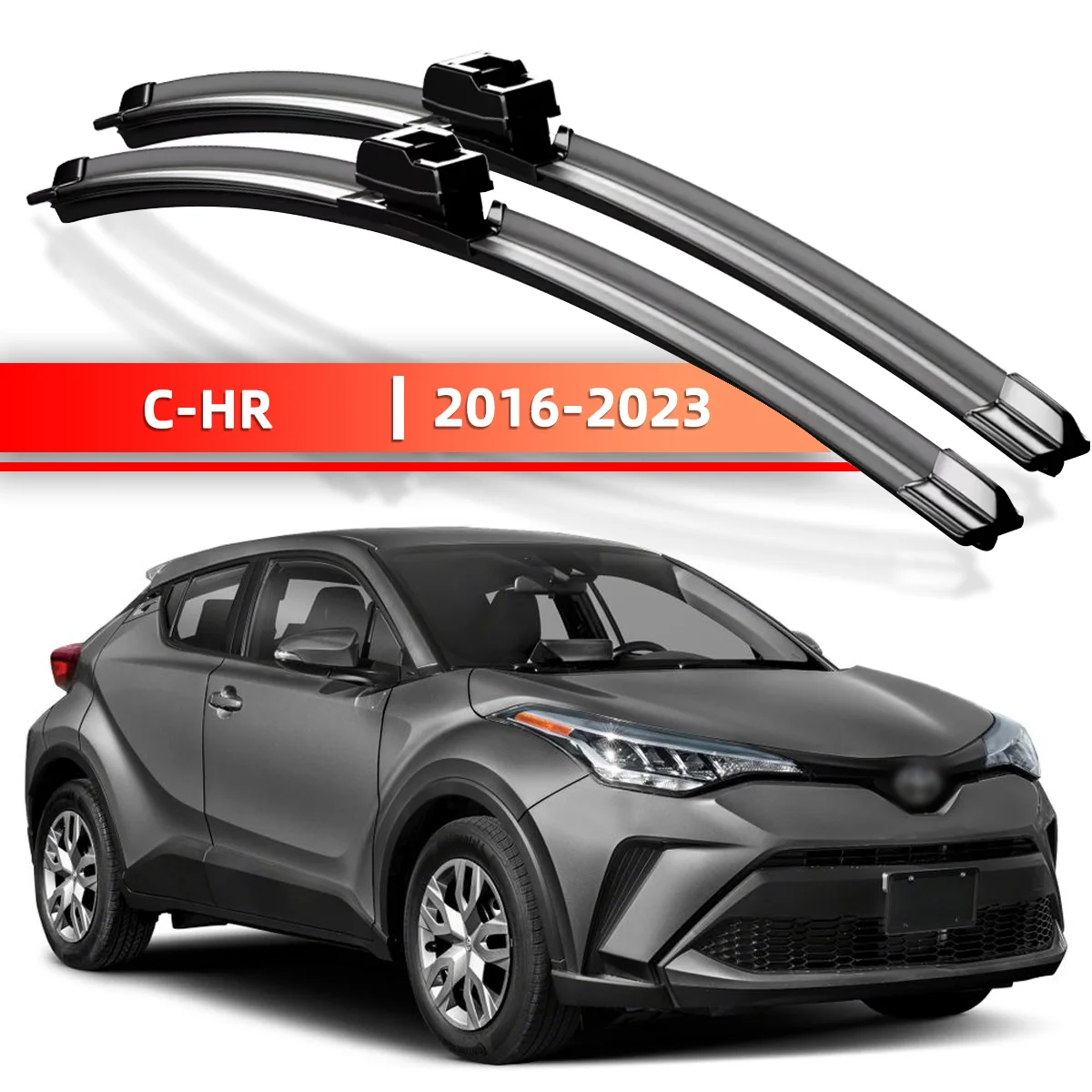 Auto Scheibenwischer Geeignet Für Toyota C-HR CHR C HR 2016-2023 Auto Windschutzscheibe Fenster Zubehör