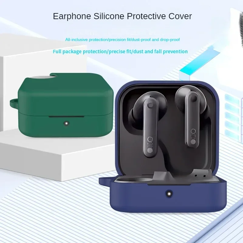 Silicone Case Compatible With CMF By Nothing Buds Pro2 With Keychain And Lanyard, Soft Protective Shockproof Cover Wireless Earbuds CMF By Nothing Buds Pro 2 (2024) (Black