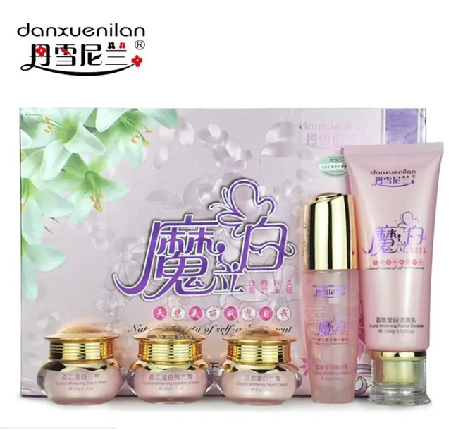 Original Danxuenilan Natural Beauty Crystal 5in1 Set Tender Magic Cream Moisturizing Cream Set