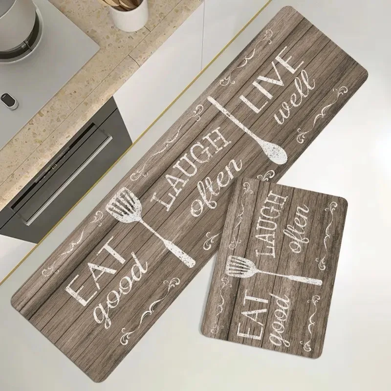 Rectangular Floor Mat for Kitchen, Rug