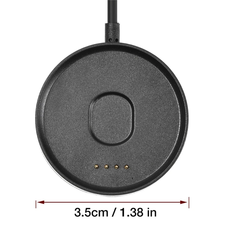 휴대용 USB 고속 데이터 충전기 베이스 크래들, Ticwatch Pro C2 E2 S2 교체 시계 팔찌 충전 도크 케이블, 100cm