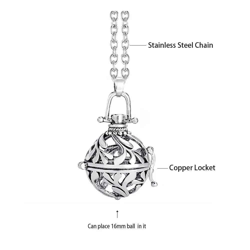 Harmony Angel Aromatherapy Diffuser Pendant Necklace